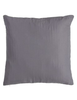 Cojín Gris 60 x 60 cm Cuadrado