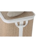 Cesto para la Ropa Sucia Home ESPRIT Verde Natural Infantil 44 x 44 x 45 cm 4 Piezas