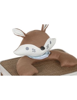 Cesto para la Ropa Sucia Home ESPRIT Azul Marrón Natural Infantil 44 x 44 x 45 cm 4 Piezas