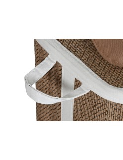 Cesto para la Ropa Sucia Home ESPRIT Azul Marrón Natural Infantil 44 x 44 x 45 cm 4 Piezas