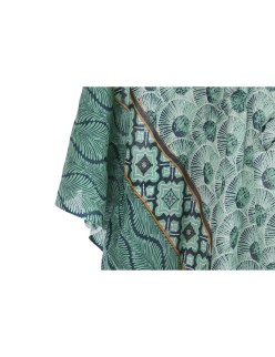 Pareo Home ESPRIT Rojo Verde Coral (3 Unidades)