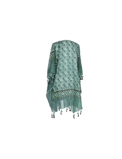 Pareo Home ESPRIT Rojo Verde Coral (3 Unidades)