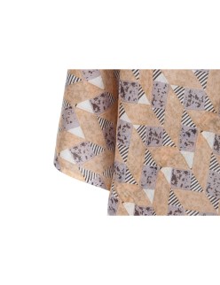 Pareo Home ESPRIT Marrone Turchese Corallo (3 Unità)