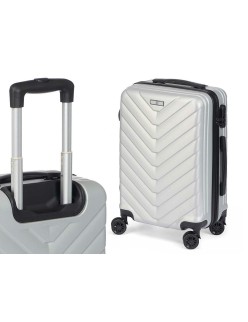 Set of suitcases Light grey 3 Pieces