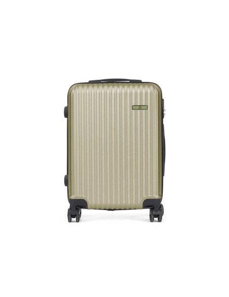 Cabin suitcase Green 38 x 57 x 23 cm Stripes
