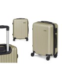 Cabin suitcase Green 38 x 57 x 23 cm Stripes