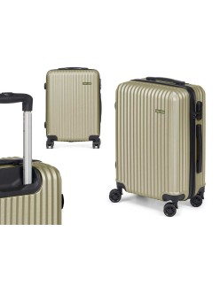 Cabin suitcase Green 38 x 57 x 23 cm Stripes
