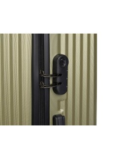 Maleta de Cabina Verde 38 x 57 x 23 cm Rayas