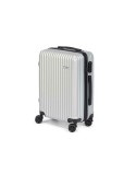 Cabin suitcase Light grey 38 x 57 x 23 cm Stripes