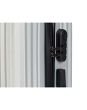 Cabin suitcase Light grey 38 x 57 x 23 cm Stripes