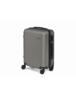 Cabin suitcase Dark grey 38 x 57 x 23 cm Stripes