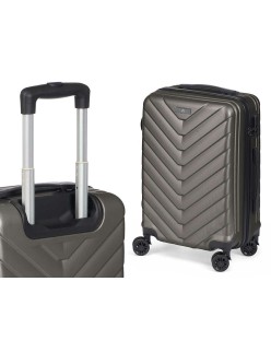 Set of suitcases Dark grey 3 Pieces