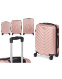 Set of suitcases Pink 3 Pieces
