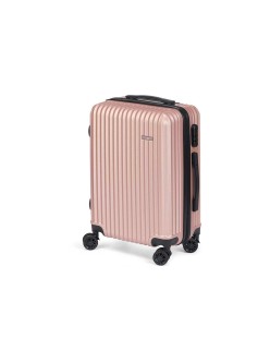 Cabin suitcase Pink 38 x 57 x 23 cm Stripes