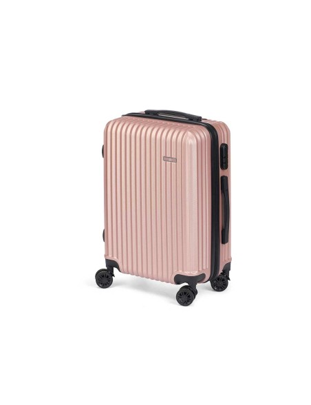 Cabin suitcase Pink 38 x 57 x 23 cm Stripes