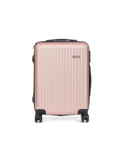 Cabin suitcase Pink 38 x 57 x 23 cm Stripes