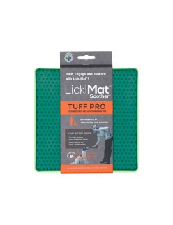 Futternapf für Hunde Lickimat grün Polypropylen TPR