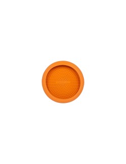Futternapf für Hunde Lickimat Orange Gummi Moderne