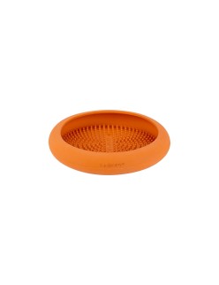 Futternapf für Hunde Lickimat Orange Gummi Moderne