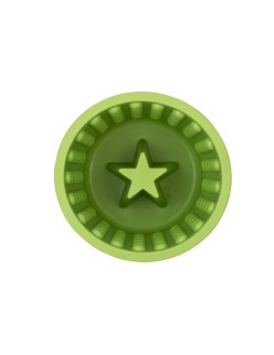 Ciotola per cani Lickimat Verde Gomma