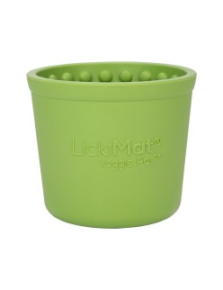 Mangeoire pour chiens Lickimat Vert Caoutchouc