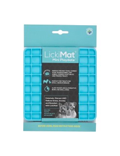 Futternapf für Hunde Lickimat türkis TPR