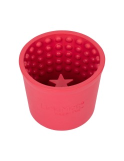 Futternapf für Hunde Lickimat Rosa Gummi