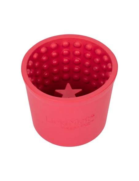 Futternapf für Hunde Lickimat Rosa Gummi