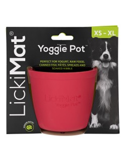 Futternapf für Hunde Lickimat Rosa Gummi