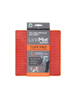 Futternapf für Hunde Lickimat Orange Polypropylen TPR