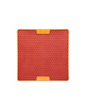 Dog Feeder Lickimat Orange polypropylene TPR