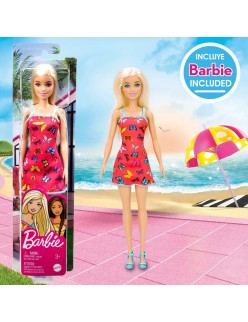 Set de Juguetes de Playa Barbie 8 Piezas Ø 18 cm