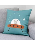 Capa de travesseiro Kids&Cotton Elm A Verde 50 x 50 cm