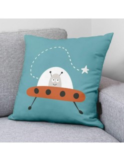 Capa de travesseiro Kids&Cotton Elm A Verde 50 x 50 cm