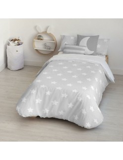 Nordic cover Kids&Cotton Runar Grey 155 x 220 cm
