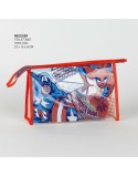 Set da Bagno da Viaggio per Bambini The Avengers Azzurro 23 x 15 x 8 cm 4 Pezzi