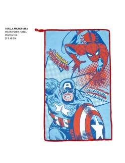 Set da Bagno da Viaggio per Bambini The Avengers Azzurro 23 x 15 x 8 cm 4 Pezzi