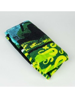 Beach Towel Minecraft Green 70 x 140 cm