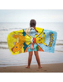 Strandbadetuch Pokémon Bunt 70 x 140 cm