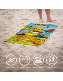 Strandbadetuch Pokémon Bunt 70 x 140 cm