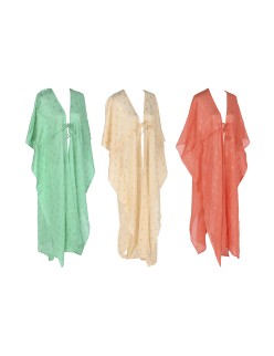 Pareo Home ESPRIT Verde Beige Coral (3 Unidades)