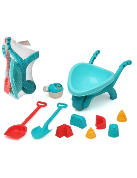 Beach toys set 42 x 21 cm Wheelbarrow