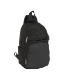 Mochila Safta Black Preto 18 x 34 x 12 cm