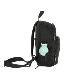 Mochila Safta Black Preto 18 x 34 x 12 cm