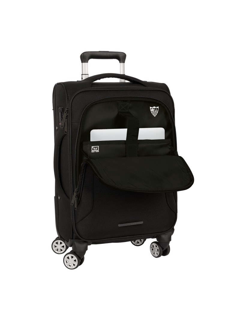 Trolley da Cabina Sevilla Fútbol Club Business Nero 20'' 35 x 51 x 20 cm