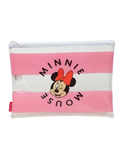 Wasserfeste Tasche Minnie Mouse Beach Rosa Durchsichtig