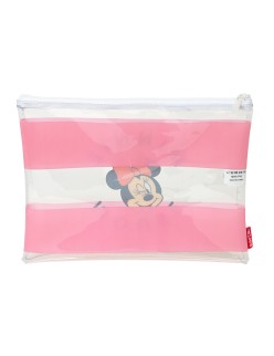 Wasserfeste Tasche Minnie Mouse Beach Rosa Durchsichtig