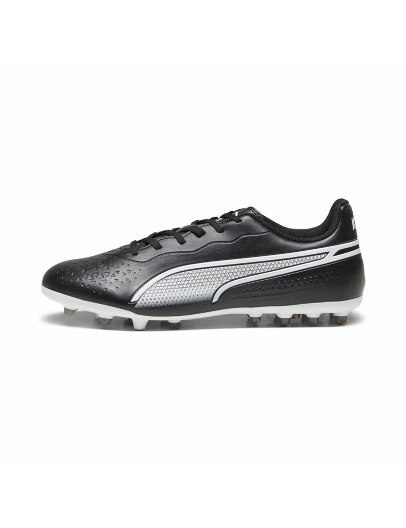 Scarpe da Calcio Multitacchetti per Adulti Puma King Match MG Nero