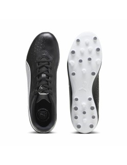 Scarpe da Calcio Multitacchetti per Adulti Puma King Match MG Nero