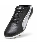 Scarpe da Calcio Multitacchetti per Adulti Puma King Match MG Nero